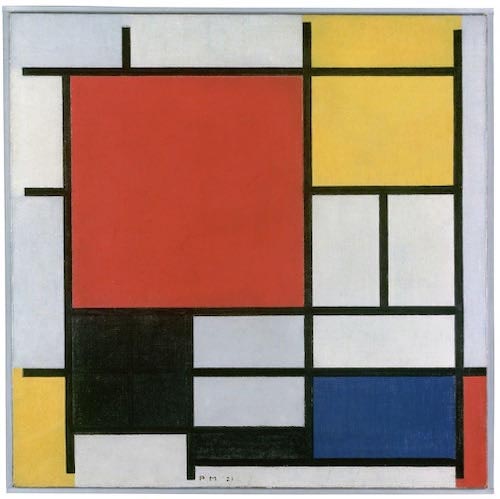 Piet Mondrian. Neoplasticism and the beauty of clean forms.